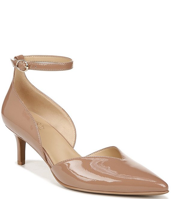 Amazon.com | Naturalizer Womens Mallory Ankle Strap Platform Strappy Heeled  Sandal,Black Leather,6W | Heeled Sandals