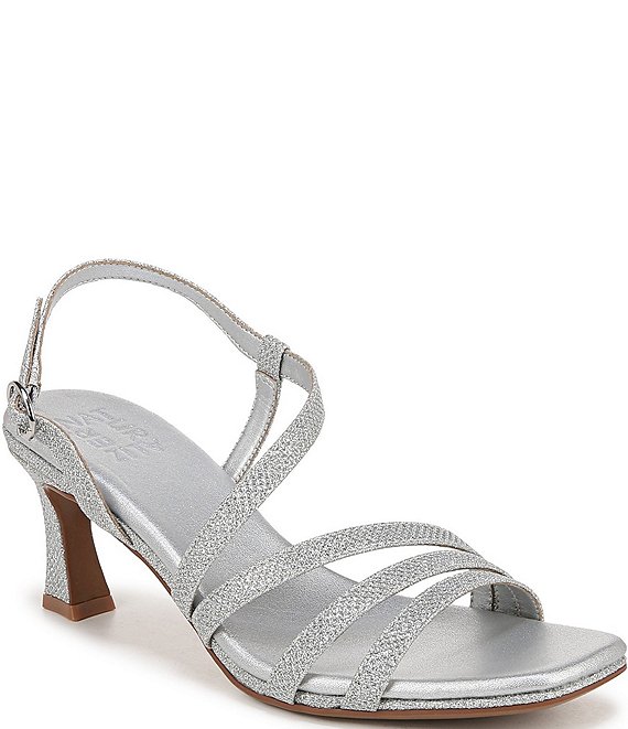 Naturalizer Galaxy Sparkle Strappy Dress Sandals | Dillard's