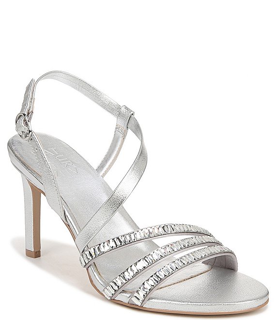 Silver Strappy Heeled Sandals by Kaleidoscope | Look Again
