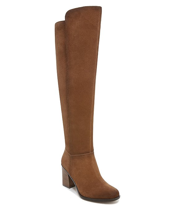 Naturalizer Kyrie Water Repellant Burnished Suede Tall Boots | Dillard's