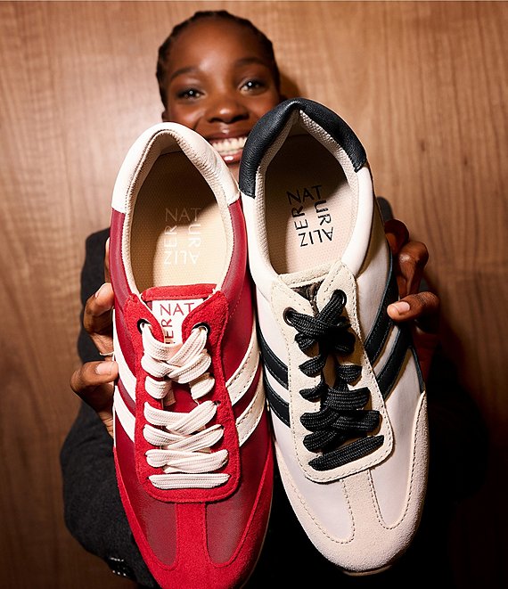 Naturalizer Lorena Colorblock Lace Up Sneakers | Dillard's
