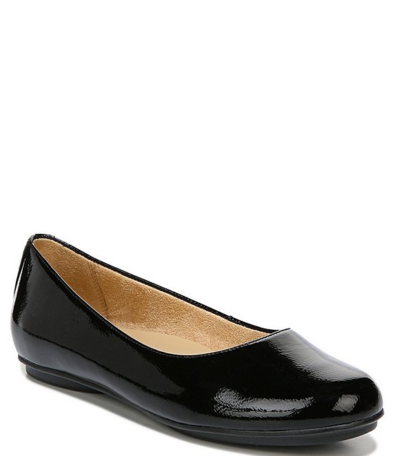 Color:Black Patent - Image 1 - Maxwell Patent Leather Ballet Flats