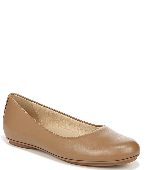 Color:Cafe - Image 1 - Maxwell True Colors Leather Flats
