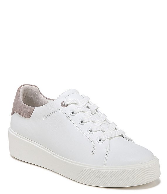 Color:White Grey Leather - Image 1 - Morrison 2.0 Leather Sneakers