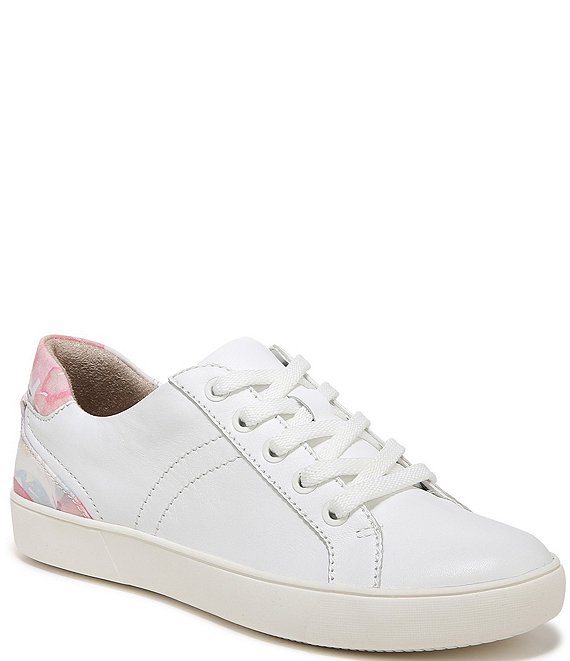 Naturalizer Morrison Floral Accent Leather Sneakers