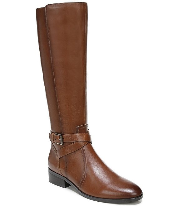 Naturalizer Rena Leather Tall Boots | Dillard's