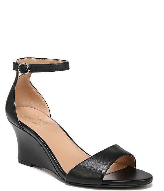 Naturalizer Natural Soul Cambria Leather Sandals Black 7.5 Size undefined -  $36 - From Melody