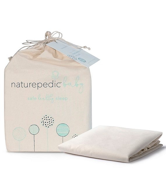 Naturepedic Organic Waterproof Baby Crib Protector Pad