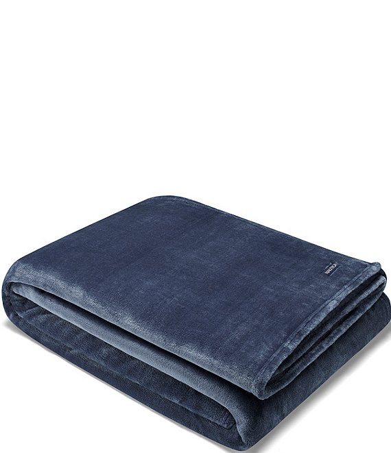 Nautica Ultra Soft Plush Bed Blanket Dillard s