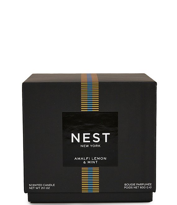 NEST New York Amalfi Lemon & Mint 3-Wick Candle, 21.2 oz.