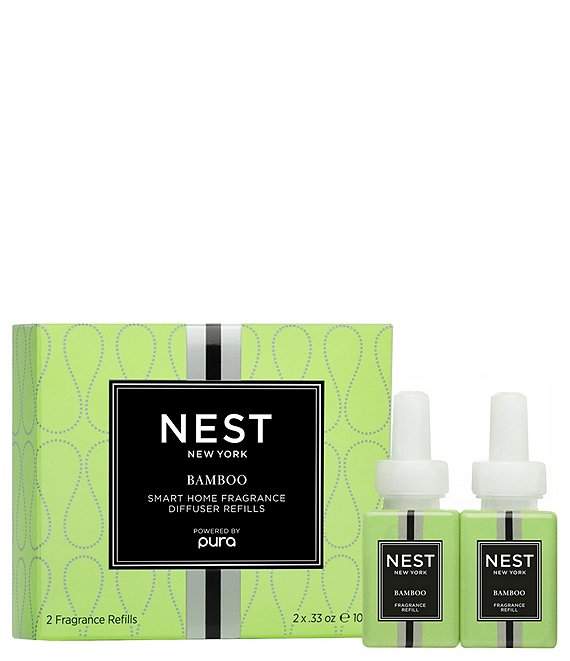 NEST New York x Pura Bamboo Duo Smart Home Diffuser Refill Duo