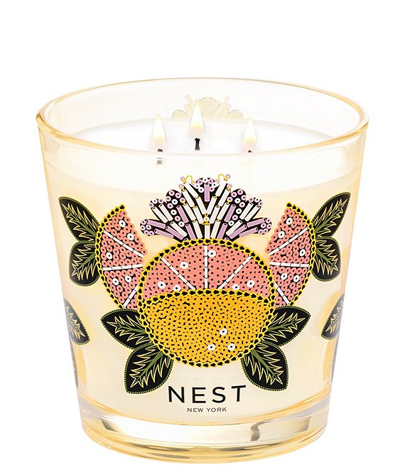 NEST New York Grapefruit Decorative 3-Wick Candle