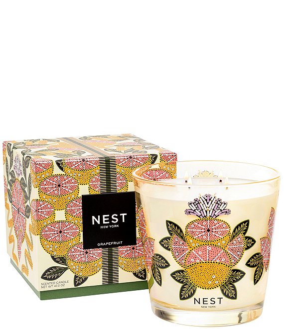 NEST New York Grapefruit Decorative Luxury Candle, 47.3 oz.