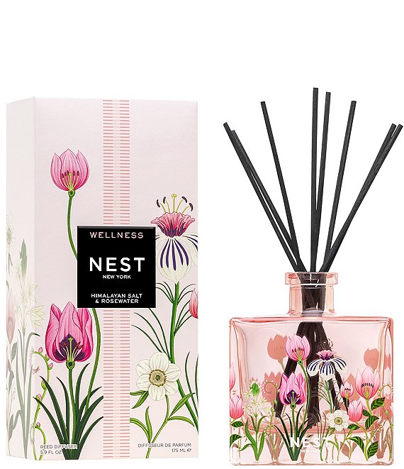 NEST New York Himalayan Salt & Rosewater Reed Diffuser