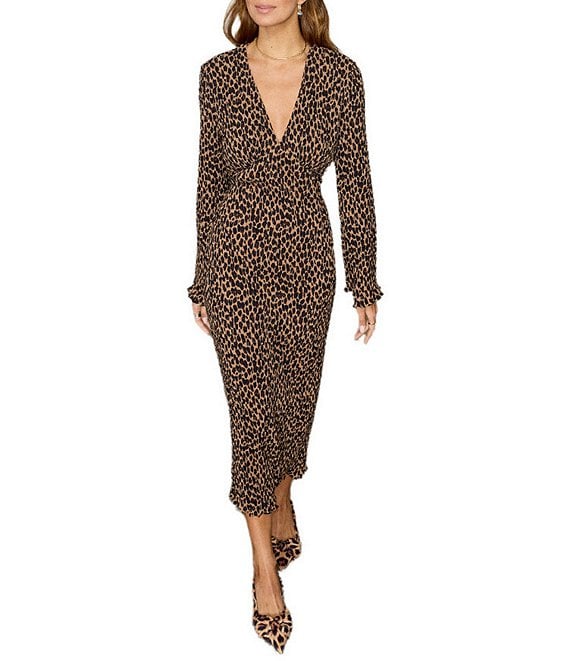 Dillards animal print dress fashion