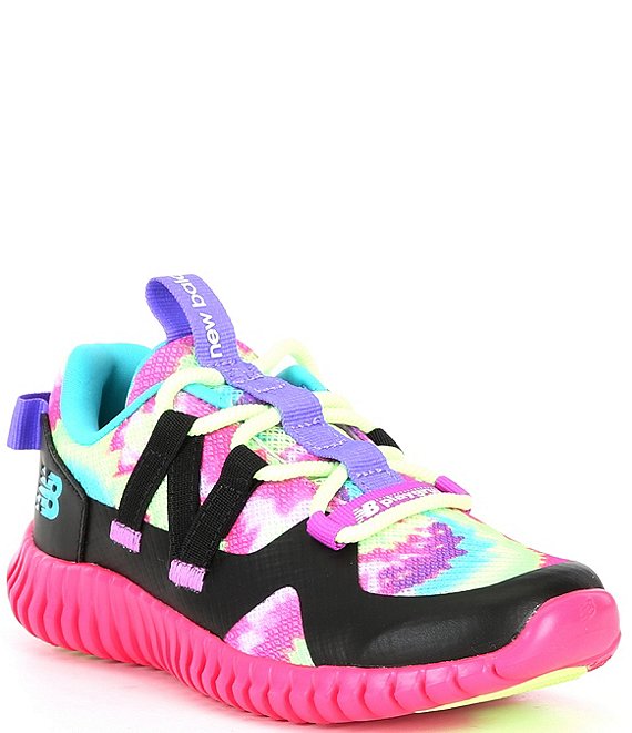 New Balance Girls' Playgruv V2 Bungee Lace Running Sneakers (Youth)