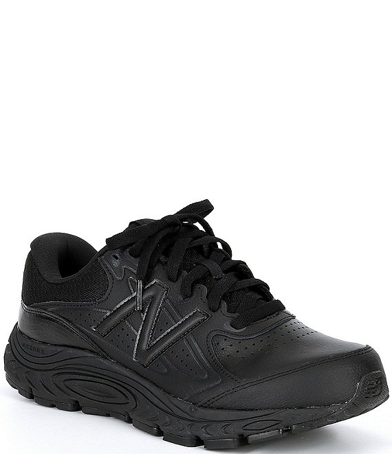 Color:Black/White - Image 1 - Men's 840 V3 Walking Shoes