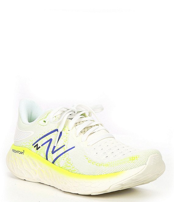 Color:Sea Salt/Electric Indigo - Image 1 - Women's Fresh Foam X 1080v12 Running Shoes