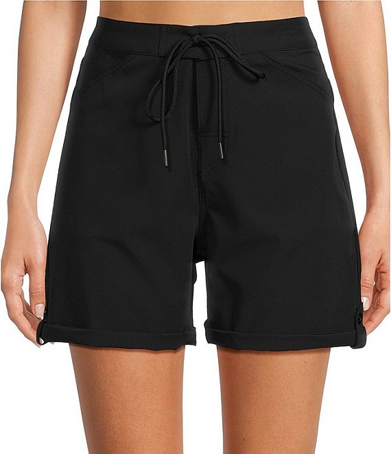 Dillards womens swim shorts on sale