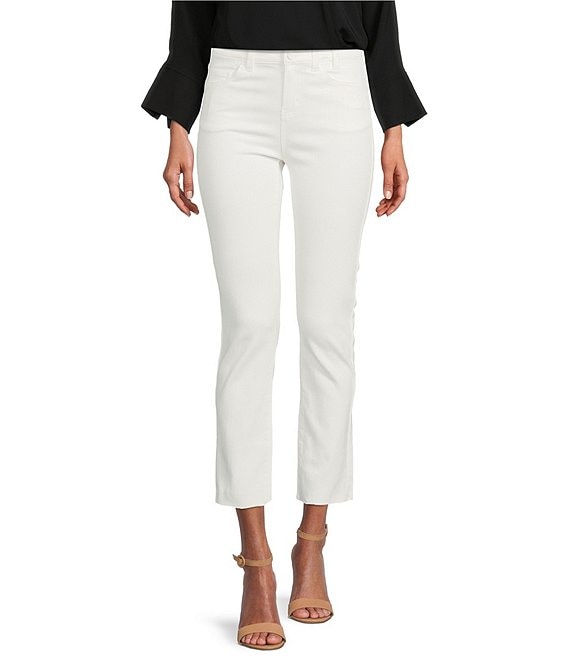 NIC + ZOE Mid Rise Ankle Straight Jeans | Dillard's