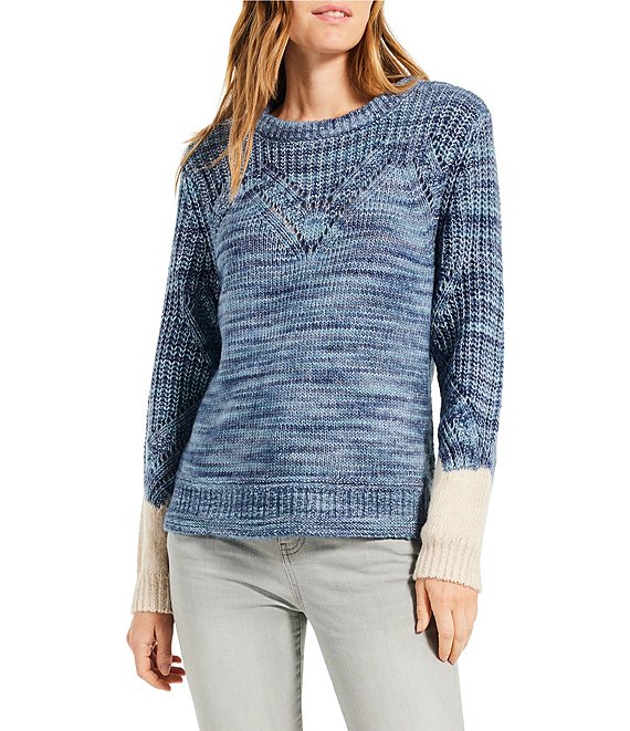 NIC + ZOE Winter Warmth Round Neck Long Sleeve Sweater | Dillard's