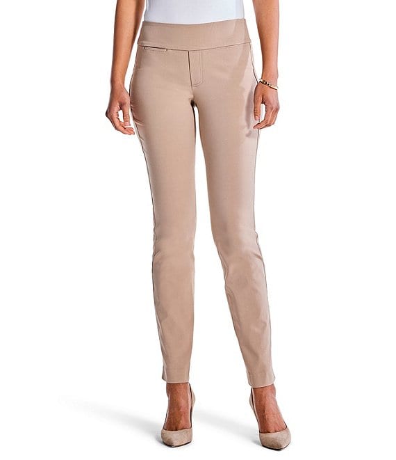 NIC + ZOE Wonderstretch Woven Skinny Leg Pull-On Pants | Dillard's