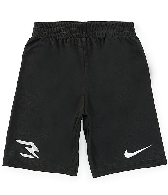 Nike 3BRAND by Russell Wilson Big Boys 8 20 Badge Mesh Shorts L