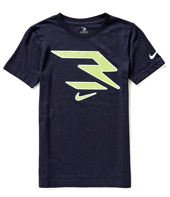 Nike 3BRAND by Russell Wilson Big Boys 8-20 Inspire Short-Sleeve Tee - M