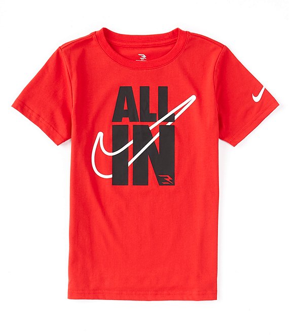 Nike 3BRAND By Russell Wilson Big Boys 8-20 Short-Sleeve All In Tee ...