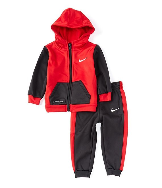 Nike Baby Boys 12-24 Months Therma-FIT Color Block Fleece Hoodie Jacket ...