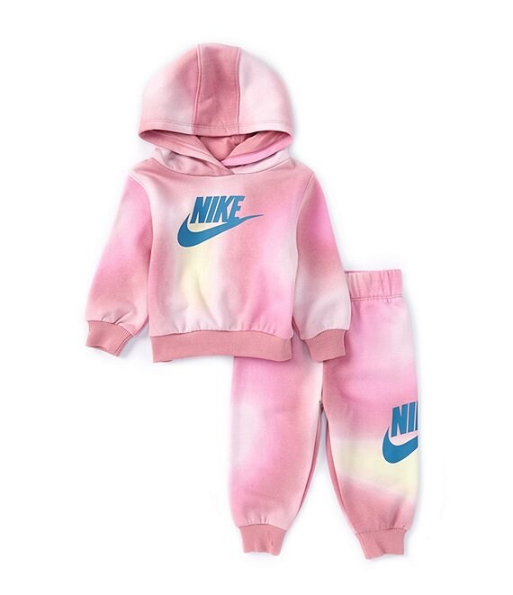 Baby girl hot pink Nike and carter bundle