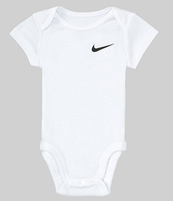 Nike Baby Newborn-9 Months Swoosh | Sleeve Dillard\'s 5-Pack Bodysuits Short