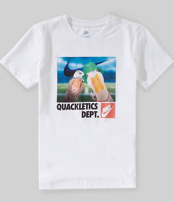 Nike Big Boys Short Sleeve Duck Graphic T-Shirt
