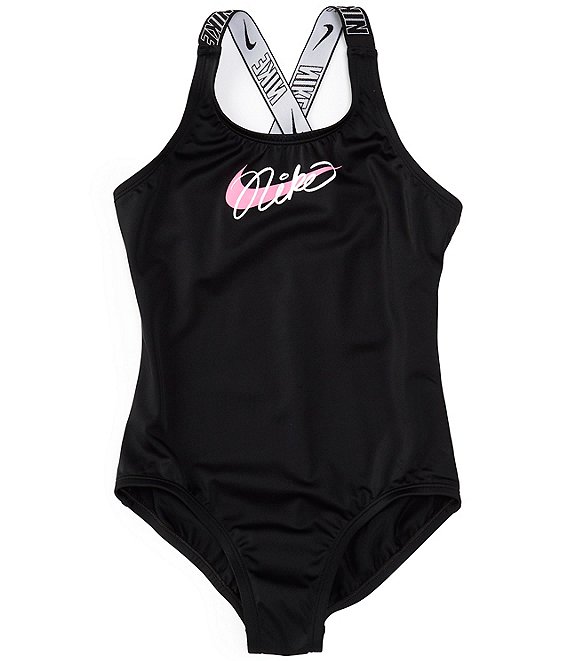 Nike Big Girls7-16 Crossback One Piece Swimsuit | Dillard's
