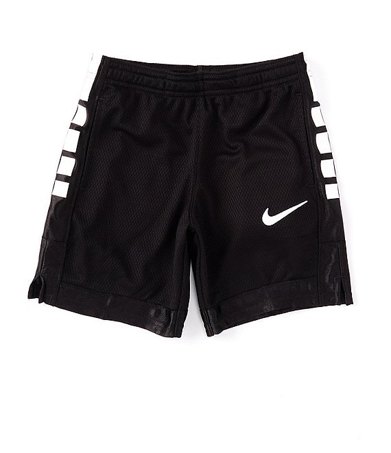 Nike Boys Shorts Boys Size 6 Black Sweat Shorts Spell Out Swoosh Ages 5-6