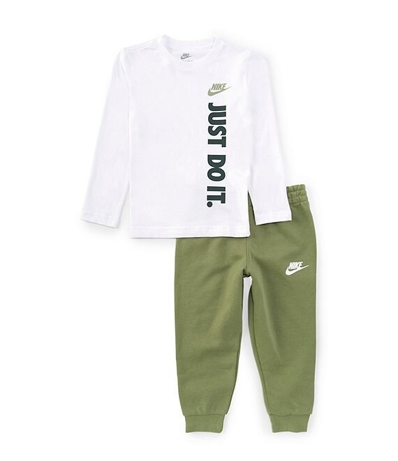 NWT Nike discount track pants & long sleeve tee set boys youth size small