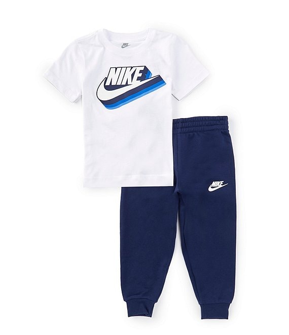 Nike Little Boys Short Sleeve Gradient Futura Graphic T
