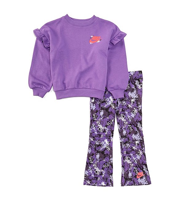 Girls top Nike Sweatshirt and Leggings Set