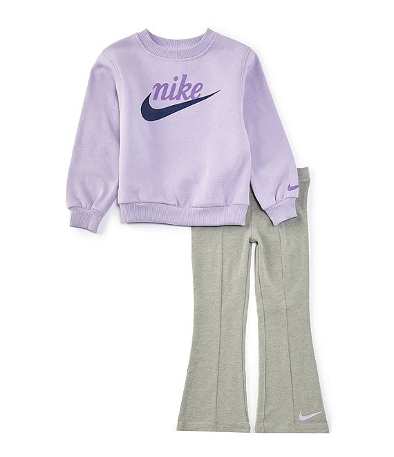 Girls Nike hot Sweatshirt and Leggings Set