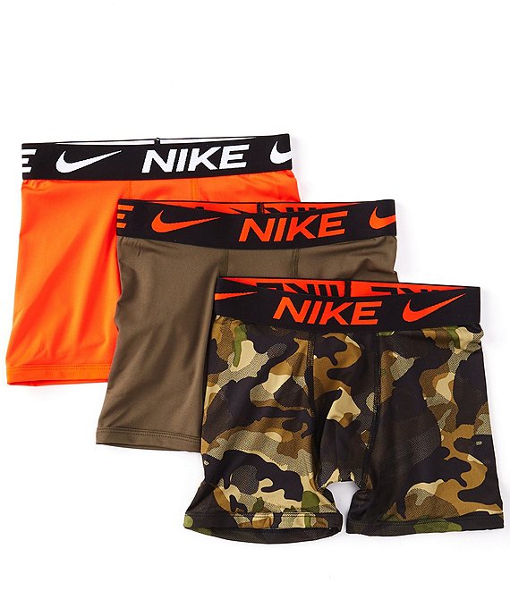 Nike Little/Big Boys 6-20 Multi-Color Dri-FIT 3-Pack Boxer Brief ...