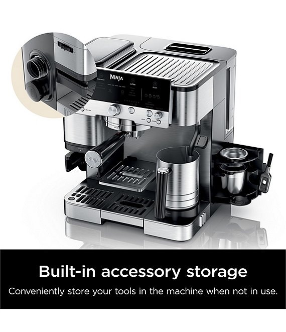 Ninja Luxe Cafe Premier Series Espresso Machine Drip Coffee Maker