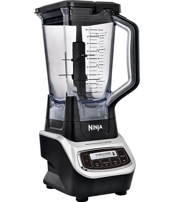 Used Ninja Professional Blender System and Nutri Ninja with Single Serve  Cups and XL Pitcher 1100-Watt Motor Base Total Crushing 6 Blade Fin  Assembly