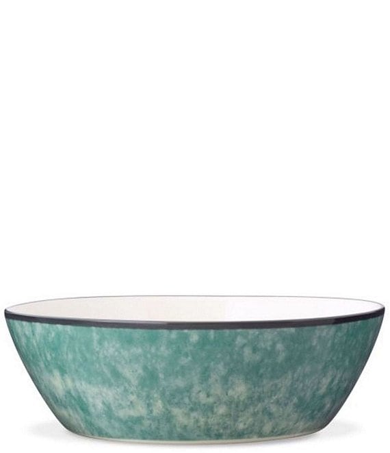 Noritake Colorkraft Essence Collection Round Vegetable Bowl, Jade - Image 1