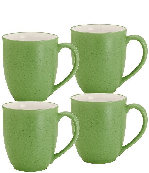 Color:Apple - Image 1 - Colorwave Dinnerware Collection Mugs, Set of 4