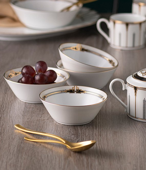 Noritake Empire Gold Collection Fruit Bowls, Set of 4 | Dillard's