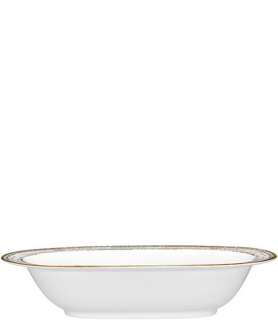 Color:Gold - Image 1 - Haku Collection Oval Vegetable Bowl