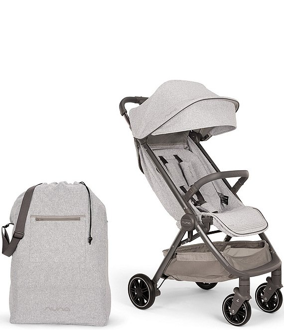 Nuna TRVL™ Self-Folding Sterling Compact Stroller