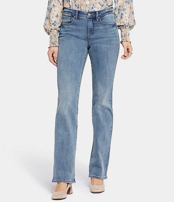 NYDJ Barbara Mid Rise Bootcut Stretch Denim Jeans | Dillard's
