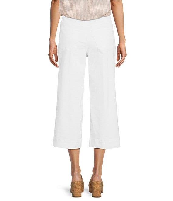NYDJ Brigitte Stretch Denim Lift Tuck® Technology Capri Wide Leg