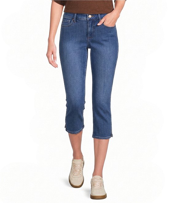 NYDJ Chloe Capri Side Slit Jeans